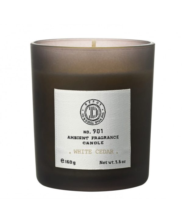 Depot, 900 Scents No. 901, White Cedar, Scented Candle, 160 g - For Men