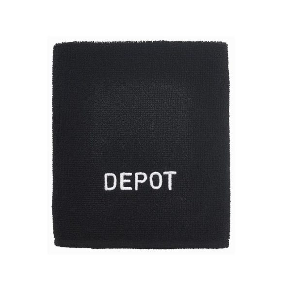 Depot, Accessories No. 714, Salon Textile Towel, Black - For Women