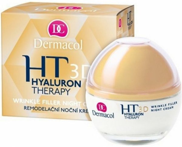 Dermacol, Hyaluron Therapy 3D, Anti-Ageing, Night, Cream, For Face, 50 ml - For Women