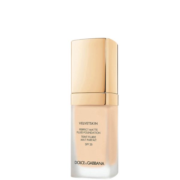 Dolce & Gabbana, Velvetskin, Matte, Liquid Foundation, 60, SPF 20, 30 ml - For Women