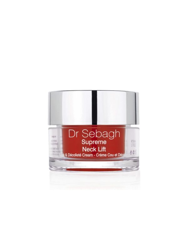 Dr Sebagh, Supreme Neck Lift, Hyaluronic Acid, Firming, Day, Cream, For Neck & Decollete, 50 ml - For Women