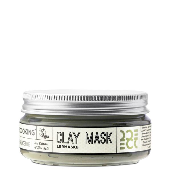 Ecooking, Clay Mask, Exfoliating, Clay Mask, 100 ml - For Women