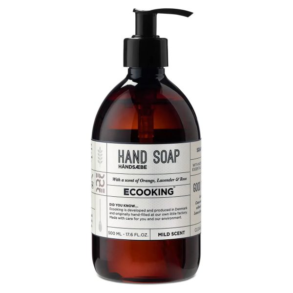 Ecooking, Ecooking, Cleansing and Hydrating, Liquid Soap, For Hands, 500 ml - Unisex