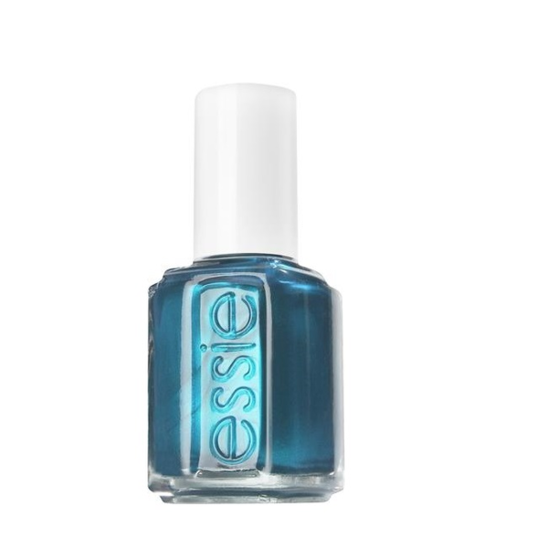 Essie, Nail Enamel, Vegan, Glossy Shine Finish, Nail Polish, 96, Beach Bum Blu, 13.5 ml - For Women