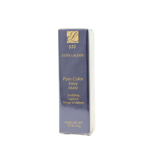 Estee Lauder, Pure Color Envy - Matte, Cream Lipstick, 553, Passion, 3.5 g - For Women