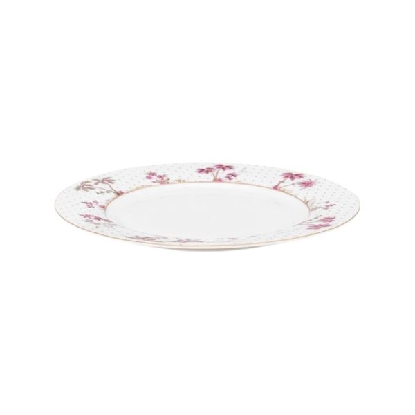 Farfurie din porțelan, Breakfast, Pip Studio, Dots Gold Pink, 21 cm, colecția Jolie - imagine 2