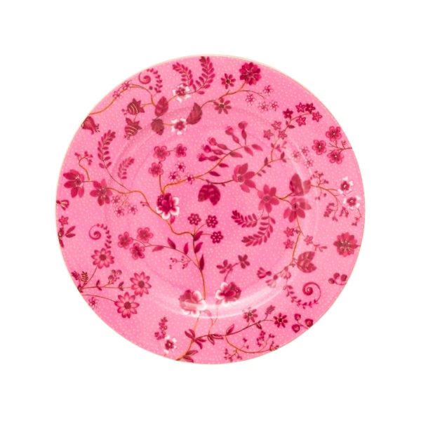 Farfurie din porțelan, Pip Studio, Flowers Pink, 12 cm, colecția Jolie