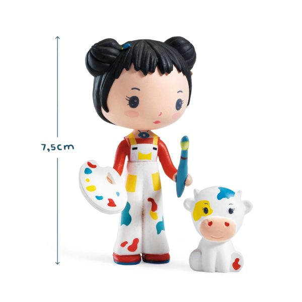 Figurine Tinyly Barbouille & Gribs, Djeco - imagine 5