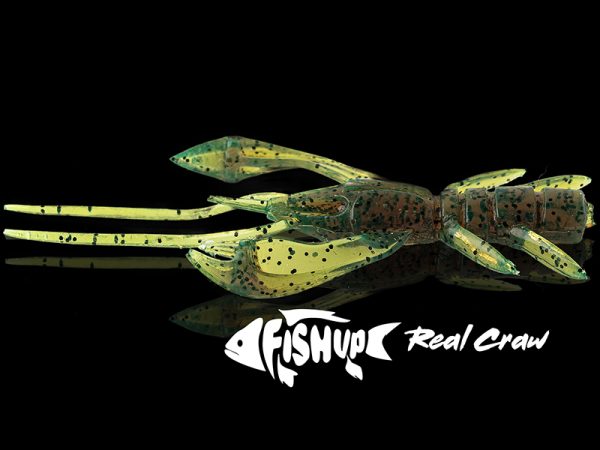 FishUp Real Craw 3.8cm #019 Motor Oil Red - imagine 3