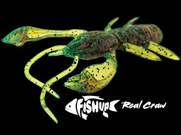 FishUp Real Craw 3.8cm #019 Motor Oil Red - imagine 4