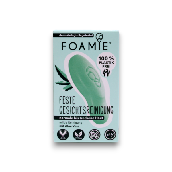 Foamie, Aloe You Vera Much, Aloe Vera, Exfoliating Soap, 60 g - For Women