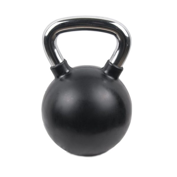 Gantera Kettlebell cauciucata 36kg Sportmann - imagine 4