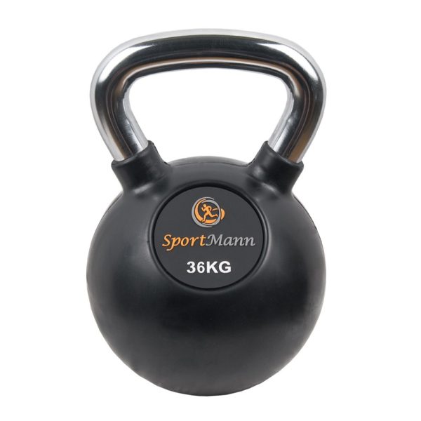 Gantera Kettlebell cauciucata 36kg Sportmann