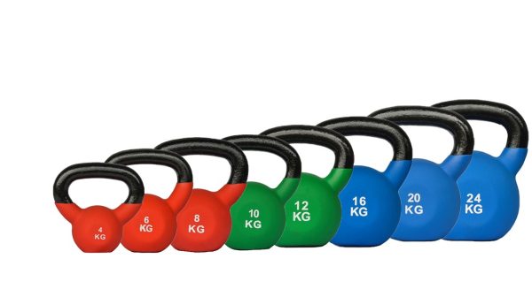 Gantera Kettlebell Vinil 20kg Sportmann - imagine 2