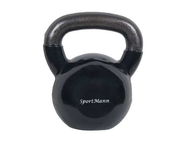 Gantera Kettlebell Vinil 20kg Sportmann - imagine 4