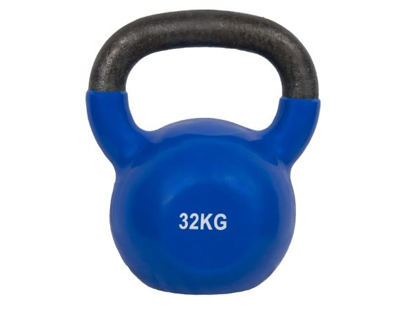 Gantera Kettlebell Vinil 32kg Sportmann - imagine 3