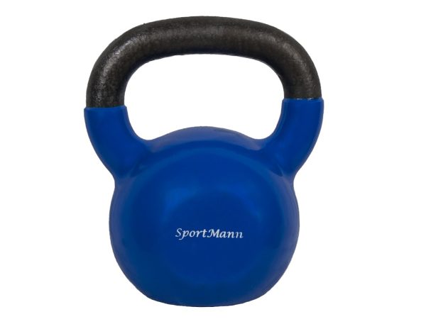 Gantera Kettlebell Vinil 32kg Sportmann - imagine 4