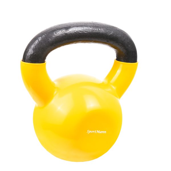 Gantera Kettlebell Vinil SPORTMANN 10kg - imagine 3