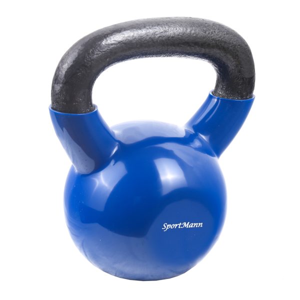 Gantera Kettlebell Vinil SPORTMANN 12kg - imagine 2