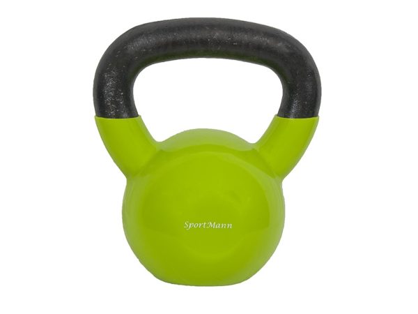 Gantera Kettlebell Vinil SPORTMANN 12kg - imagine 5