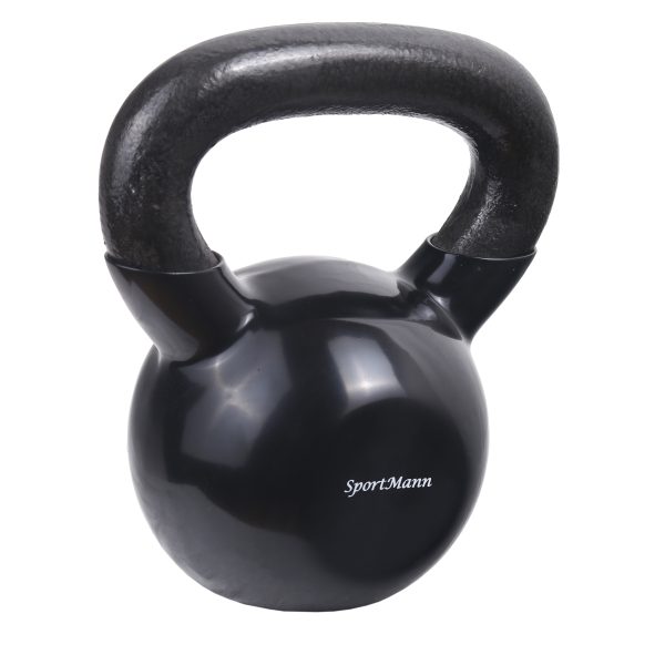 Gantera Kettlebell Vinil SPORTMANN 14kg - imagine 2