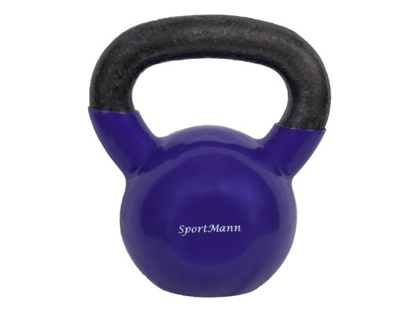 Gantera Kettlebell Vinil SPORTMANN 14kg - imagine 5