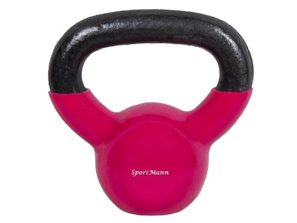 Gantera Kettlebell Vinil SPORTMANN 4kg - imagine 5