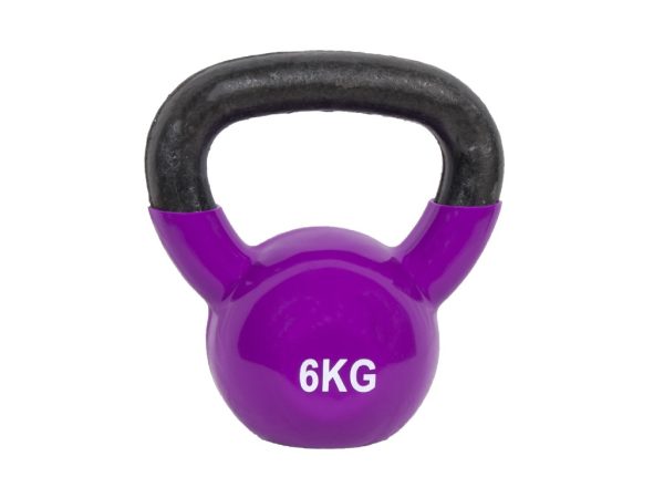 Gantera Kettlebell Vinil SPORTMANN 6kg - imagine 4