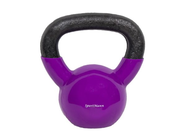 Gantera Kettlebell Vinil SPORTMANN 6kg - imagine 5