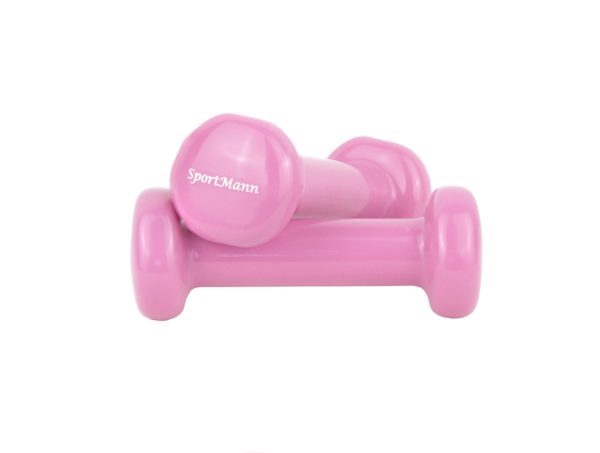 Gantere aerobic vinil Sportmann 2x0.5 kg - imagine 2