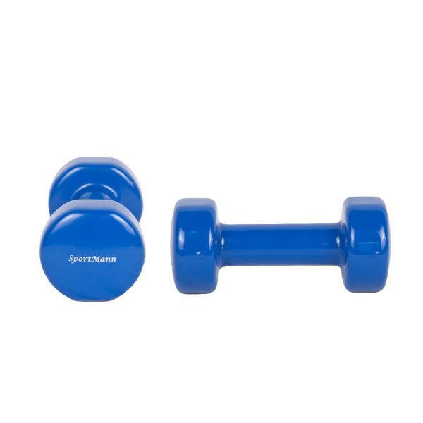 Gantere aerobic vinil Sportmann 2x3 kg - imagine 7