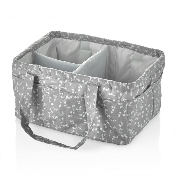 Geanta organizator pentru scutece si accesorii copii/bebelusi, BabyJem, 25x35 cm (Culoare: Gri)