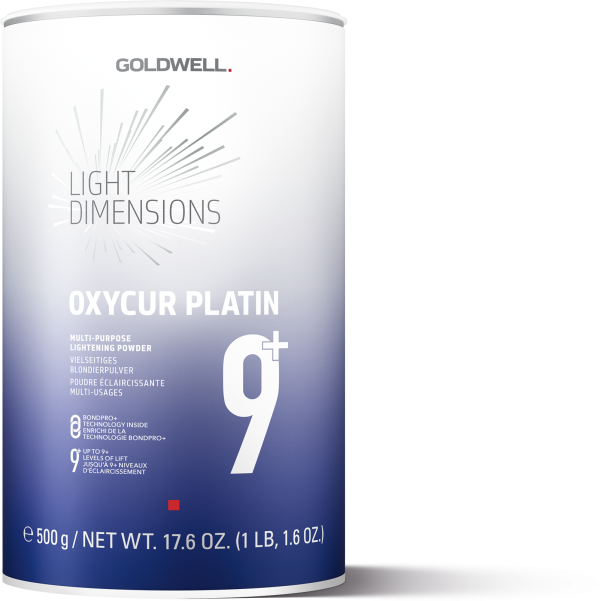 Goldwell, Oxycur Platin 9+, Lightening, Hair Oxidant Powder, 500 g - For Women