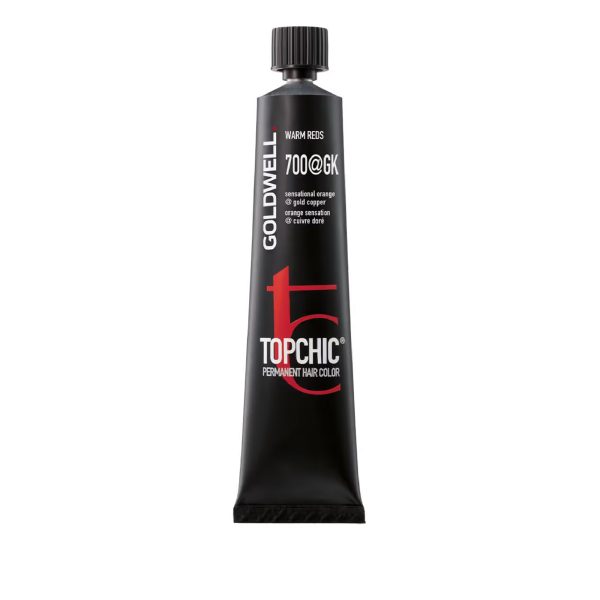 Goldwell, TopChic, Permanent Hair Dye, 7OO@GK Warm Reds, 60 ml - For Women