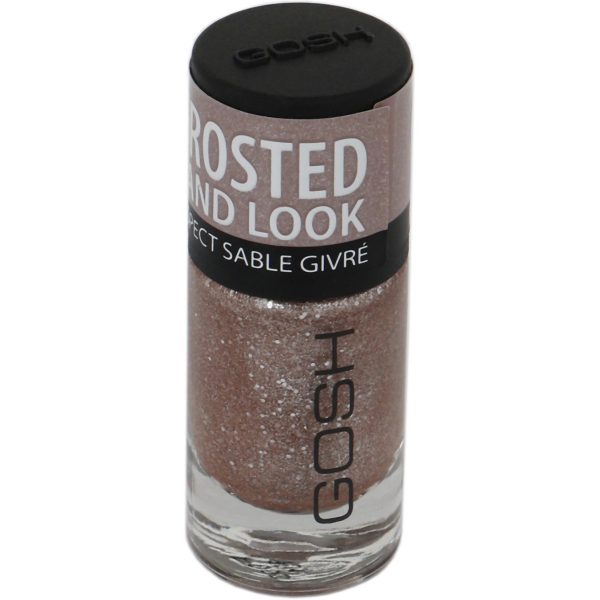 Gosh, Glittery, Matt Finish, Nail Polish, 05, Frosted Rose, 8 ml - For Women