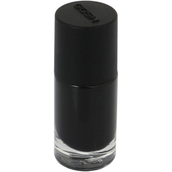 Gosh, Gosh, Nail Polish, Black, 8 ml - For Women