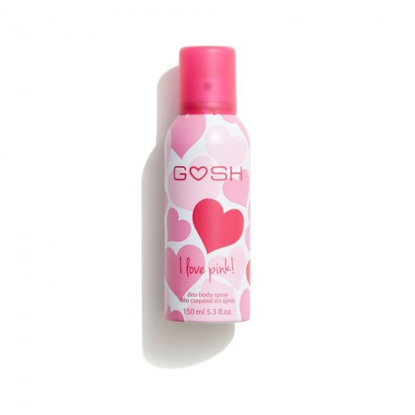 Gosh, I Love Pink, Deodorant Spray, For Women, 150 ml - For Women