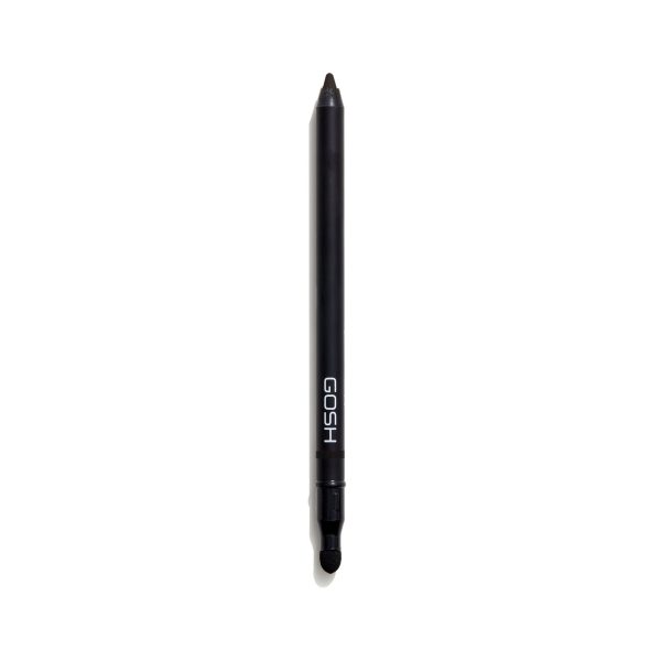 Gosh, Infinity, Double, Gel Pencil Eyeliner, 001, Black, 1.2 g - For Women