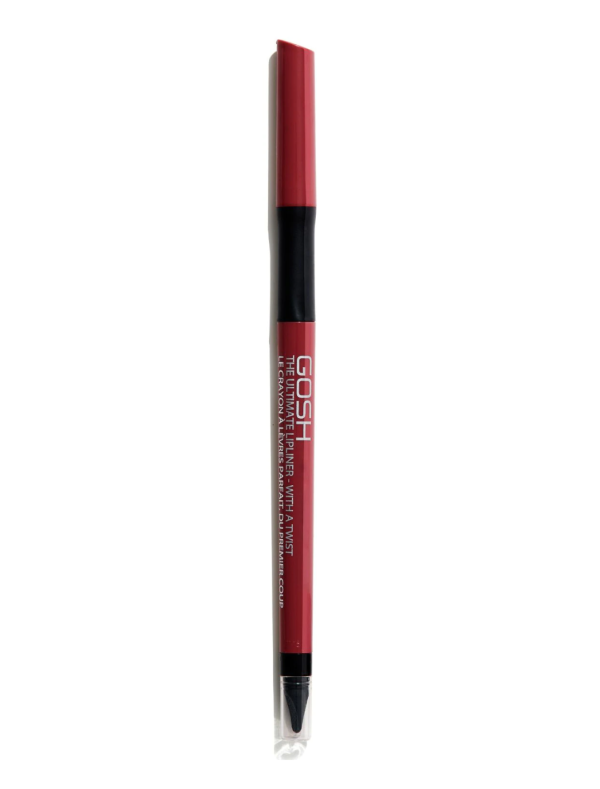 Gosh, The Ultimate With A Twist, Lip Liner, 004, The Red, 0.35 g - For Women