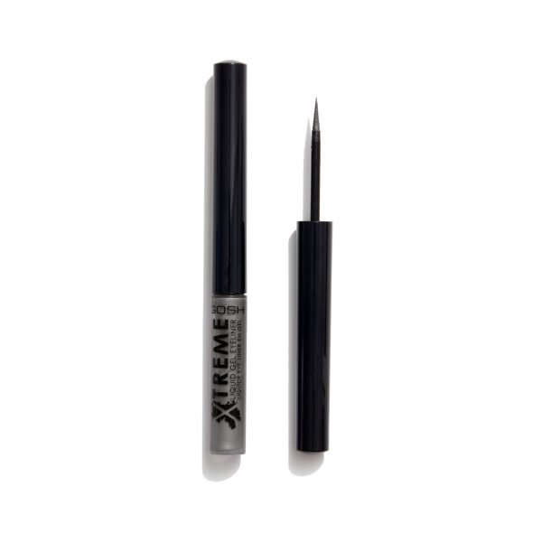 Gosh, Xtreme, Waterproof, Liquid Eyeliner, 003, Gun Metal, 1.7 ml *Tester - For Women