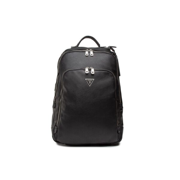 Guess, Certosa, Textile Backpack, Black, HMCERTP2297BLA, For Men - For Men