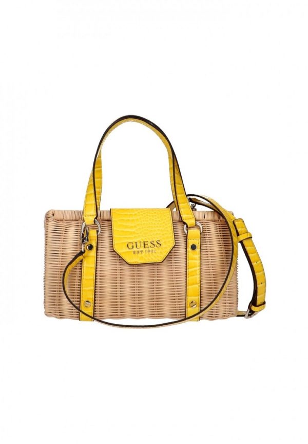 Guess, Paloma, Textile Bag, Yellow, For Women - For Women