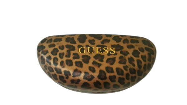 Guess, Vikky, Glasses Case, Leopard - For Women