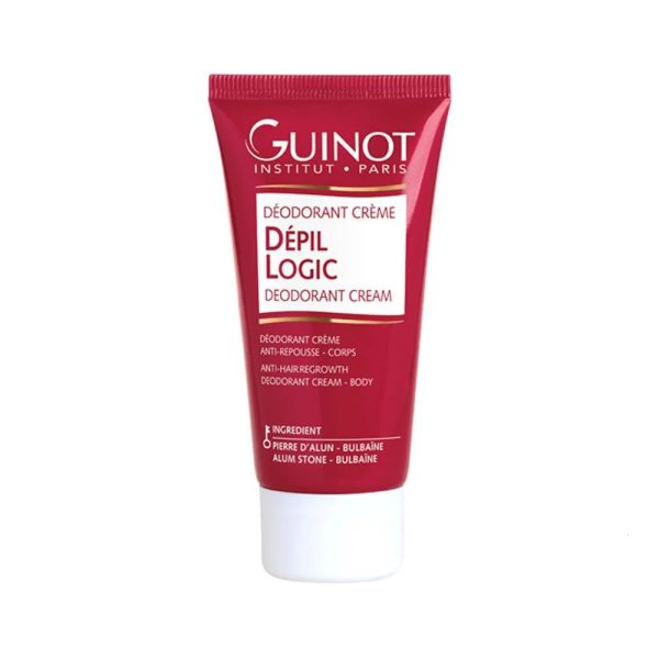 Guinot, Depil Logic, Anti-Hair Regrow & Hydrating, Deodorant Cream, For Women, 50 ml - For Women