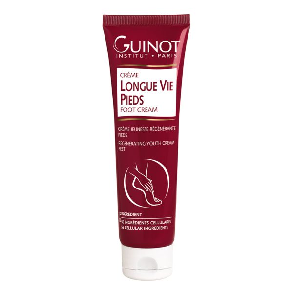 Guinot, Longue Vie, Regenerating, Foot Cream, 125 ml - For Women