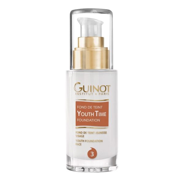 Guinot, Youth Time, Cream Foundation, N3, 30 ml - For Women