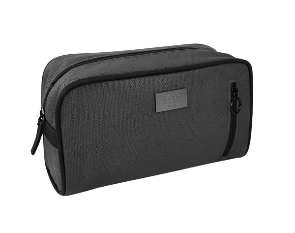 Hugo Boss, The Scent, Travel Pouch, GWP Textile Bag, QC177102, Black - For Men