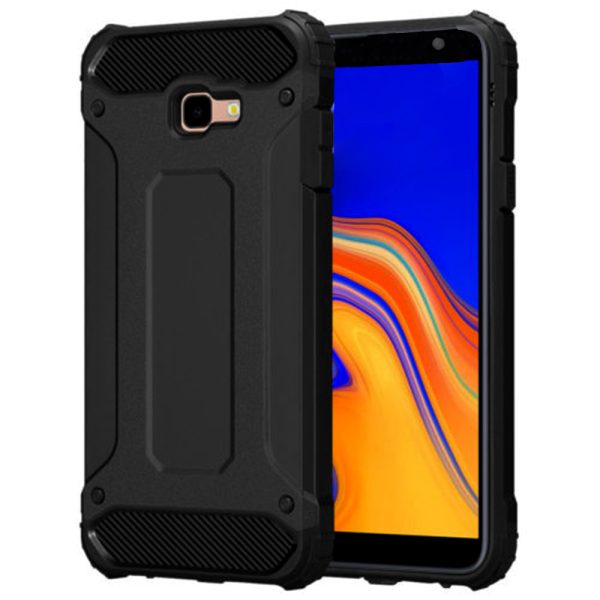 Husa Hybrid Armor pentru Samsung Galaxy J4 Plus (2018), Negru