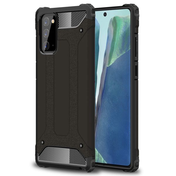 Husa Hybrid Armor pentru Samsung Galaxy Note 20, Negru