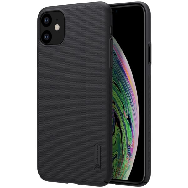 Husa iPhone 11, Nillkin Super Frosted Shield, Negru